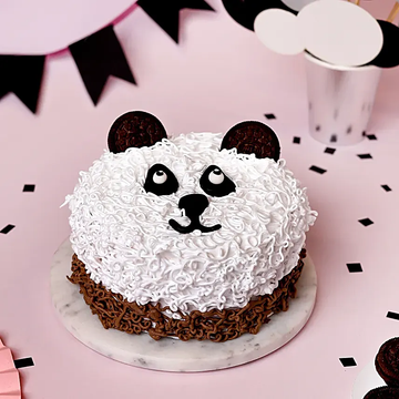 Adorable Panda Chocolate Cake