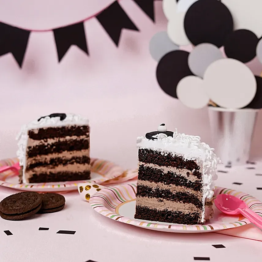 Adorable Panda Chocolate Cake