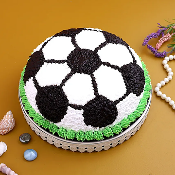 Game On with the Football Theme Chocolate Cake