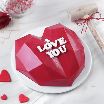 The Ultimate Heart-Shaped Pinata Truffle Cake